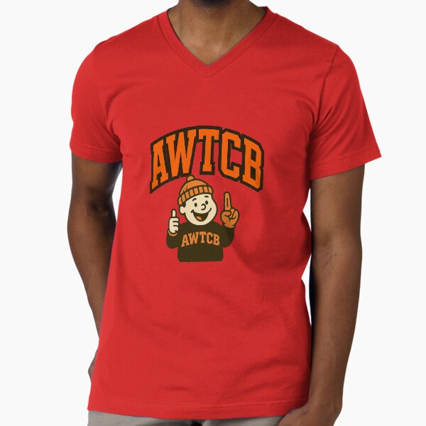 "And We're The Cleveland Browns" V-Neck T-Shirt for Sale by KJCDigital