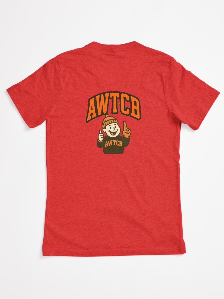 "And We're The Cleveland Browns" V-Neck T-Shirt - Image 6