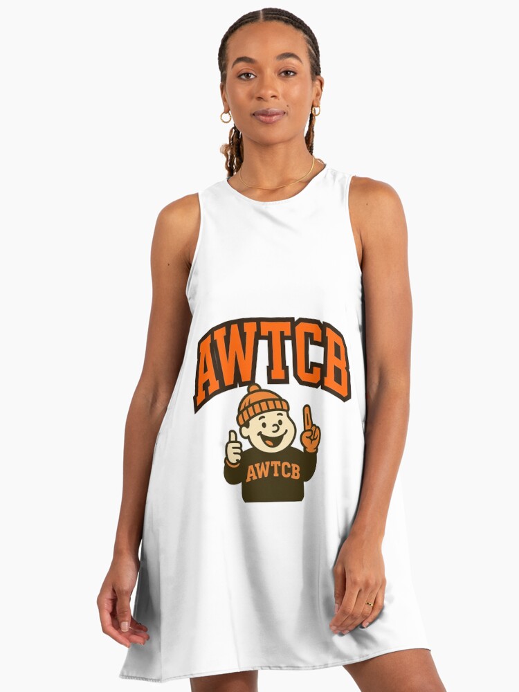 "And We're The Cleveland Browns" A-Line Dress - Image 2