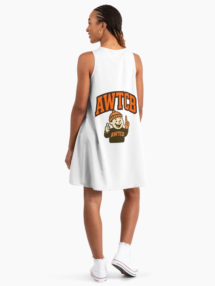 "And We're The Cleveland Browns" A-Line Dress - Image 4