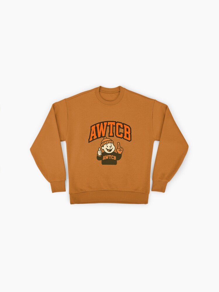 "And We're The Cleveland Browns" Premium Oversized Sweatshirt - Image 3