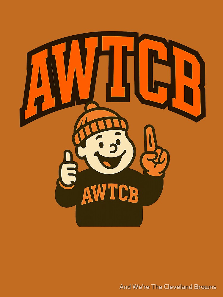 "And We're The Cleveland Browns" Premium Oversized Sweatshirt - Image 5