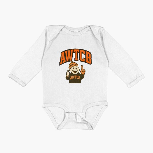 "And We're The Cleveland Browns" Baby One-Piece 