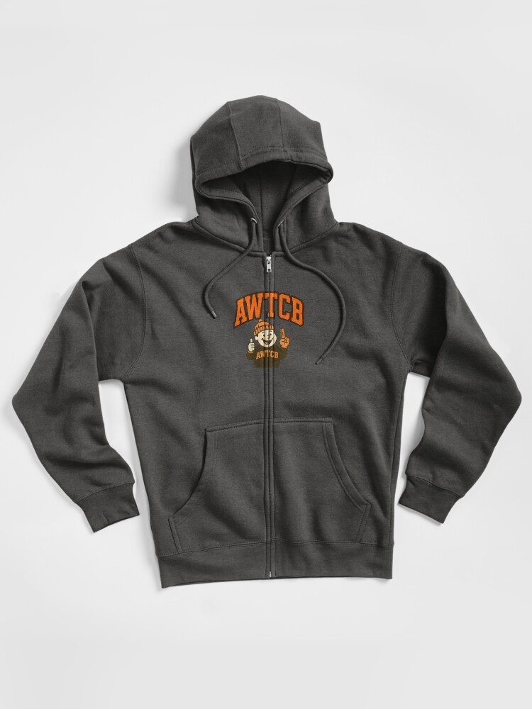 "And We're The Cleveland Browns" Zipped Hoodie - Image 3