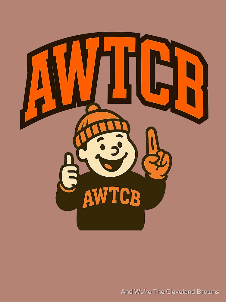 "And We're The Cleveland Browns" Boxy T-Shirt - Image 5