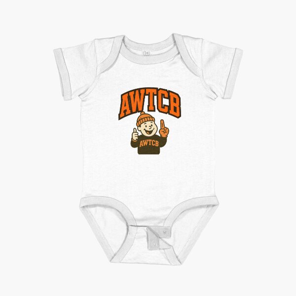 "And We're The Cleveland Browns" Baby One-Piece 