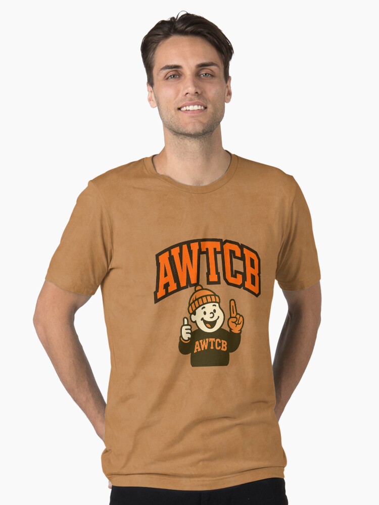 "And We're The Cleveland Browns" Vintage Wash T-Shirt - Image 2