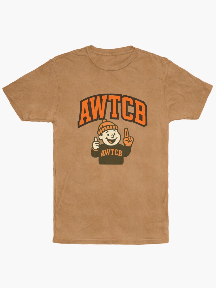"And We're The Cleveland Browns" Vintage Wash T-Shirt - Image 3