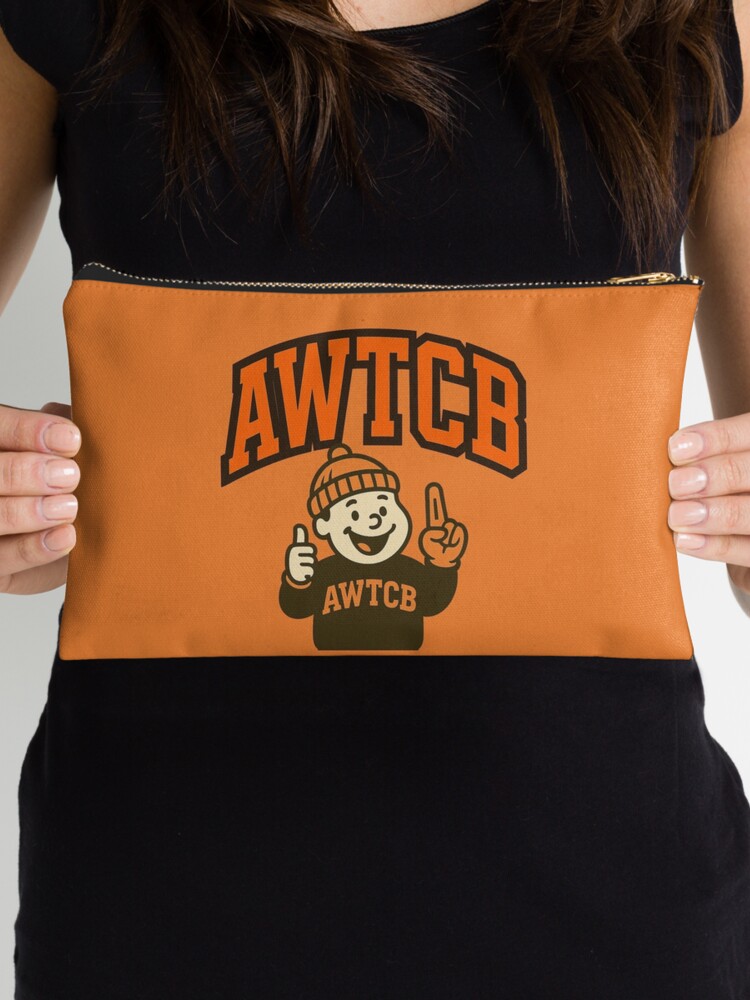 "And We're The Cleveland Browns" Zipper Pouch - Image 5