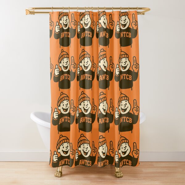 "And We're The Cleveland Browns" Shower Curtain for Sale by KJCDigital