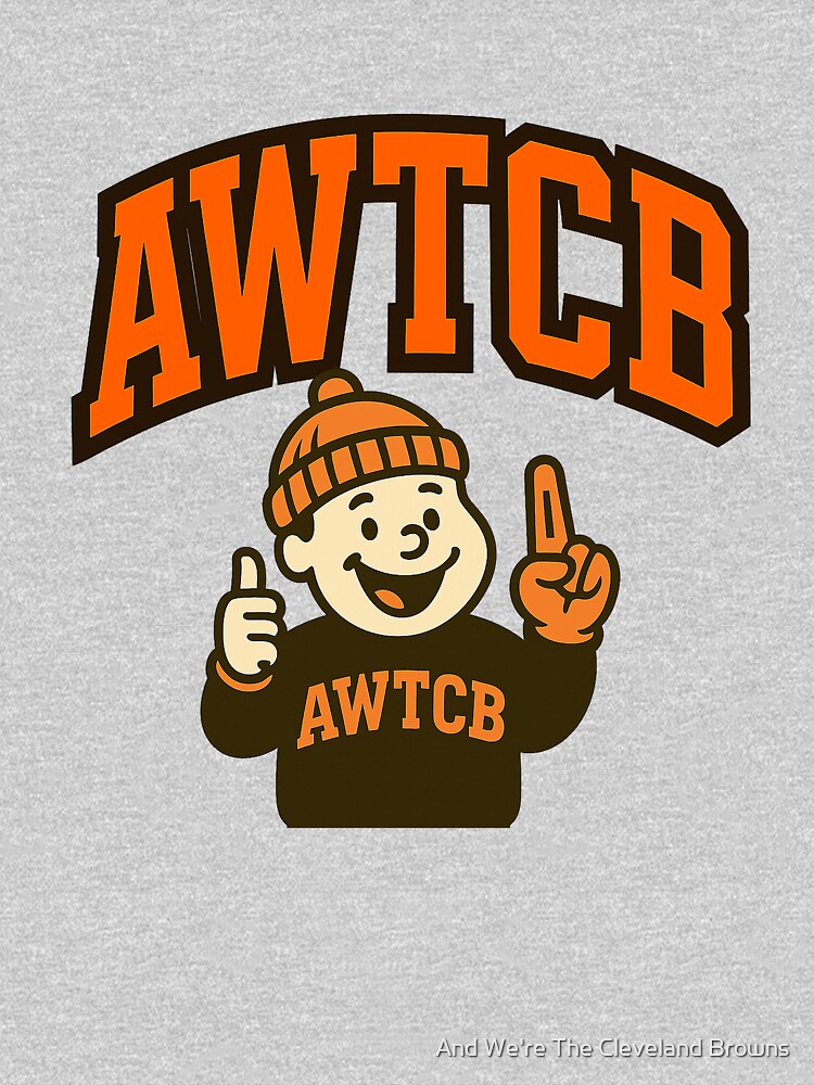 "And We're The Cleveland Browns" Kids Pullover Hoodie - Image 4