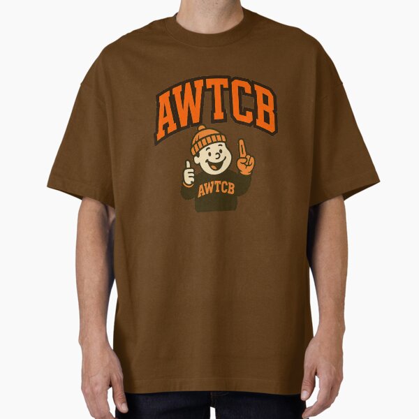 "And We're The Cleveland Browns" Oversized T-Shirt for Sale by KJCDigital