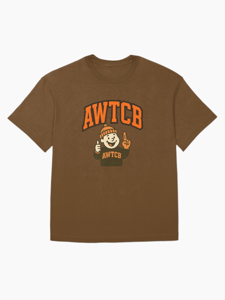 "And We're The Cleveland Browns" Oversized T-Shirt - Image 2