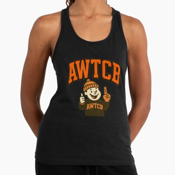 "And We're The Cleveland Browns" Racerback Tank Top for Sale by KJCDigital