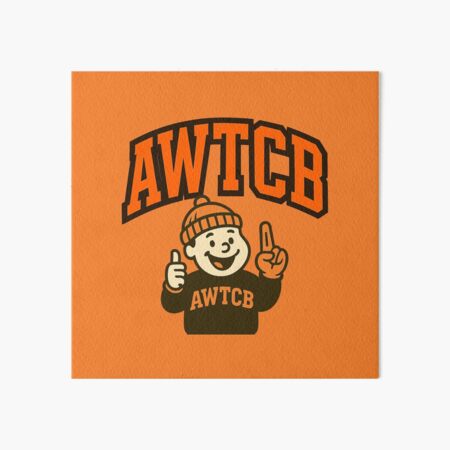 "And We're The Cleveland Browns" Art Board Print for Sale by KJCDigital