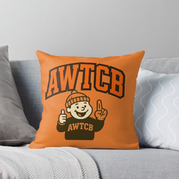 "And We're The Cleveland Browns" Pillow for Sale by KJCDigital