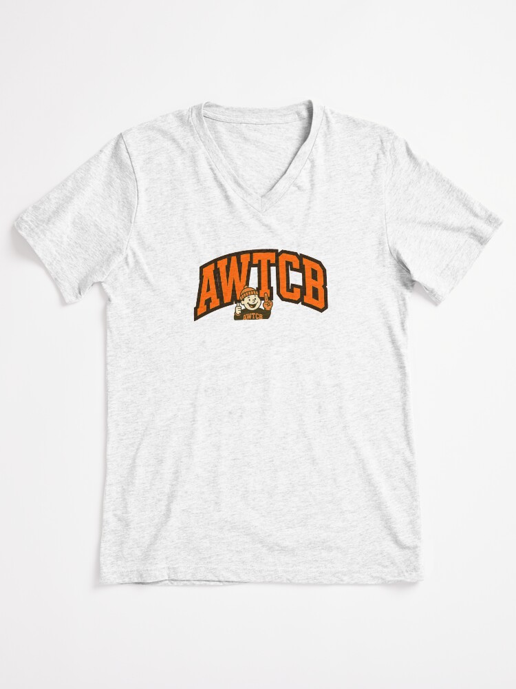 "And We're The Cleveland Browns" V-Neck T-Shirt - Image 3