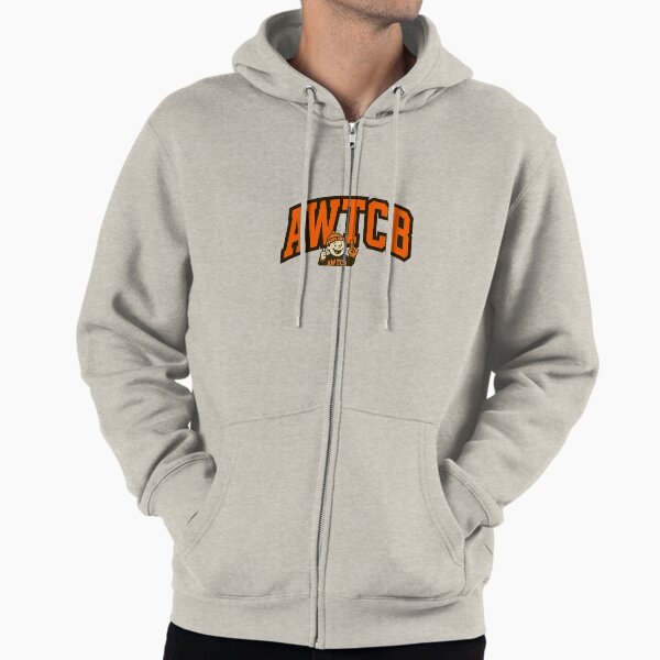 "And We're The Cleveland Browns" Zipped Hoodie for Sale by KJCDigital