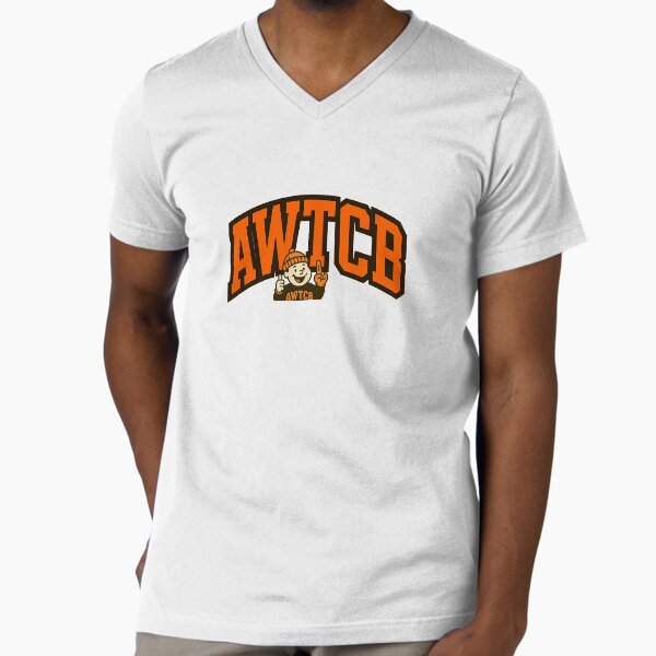 "And We're The Cleveland Browns" V-Neck T-Shirt 