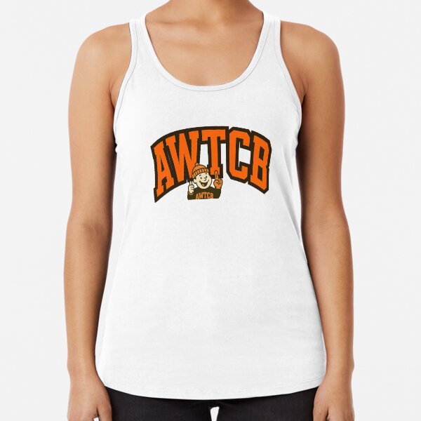 "And We're The Cleveland Browns" Racerback Tank Top 