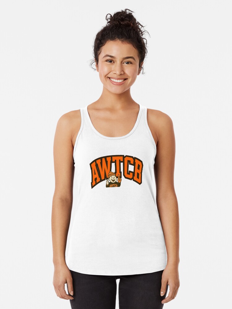 "And We're The Cleveland Browns" Racerback Tank Top - Image 4
