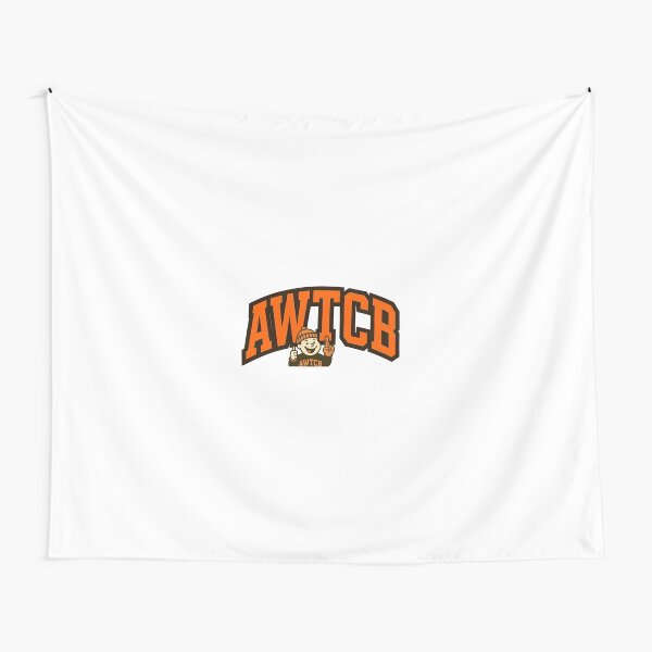 "And We're The Cleveland Browns" Tapestry 