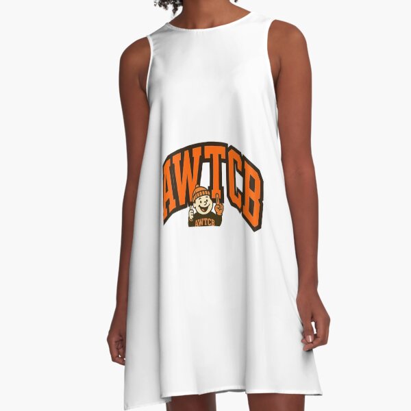 "And We're The Cleveland Browns" A-Line Dress 