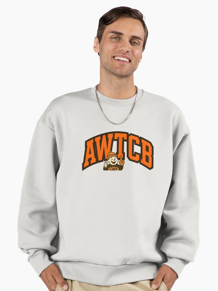 "And We're The Cleveland Browns" Premium Oversized Sweatshirt - Image 2