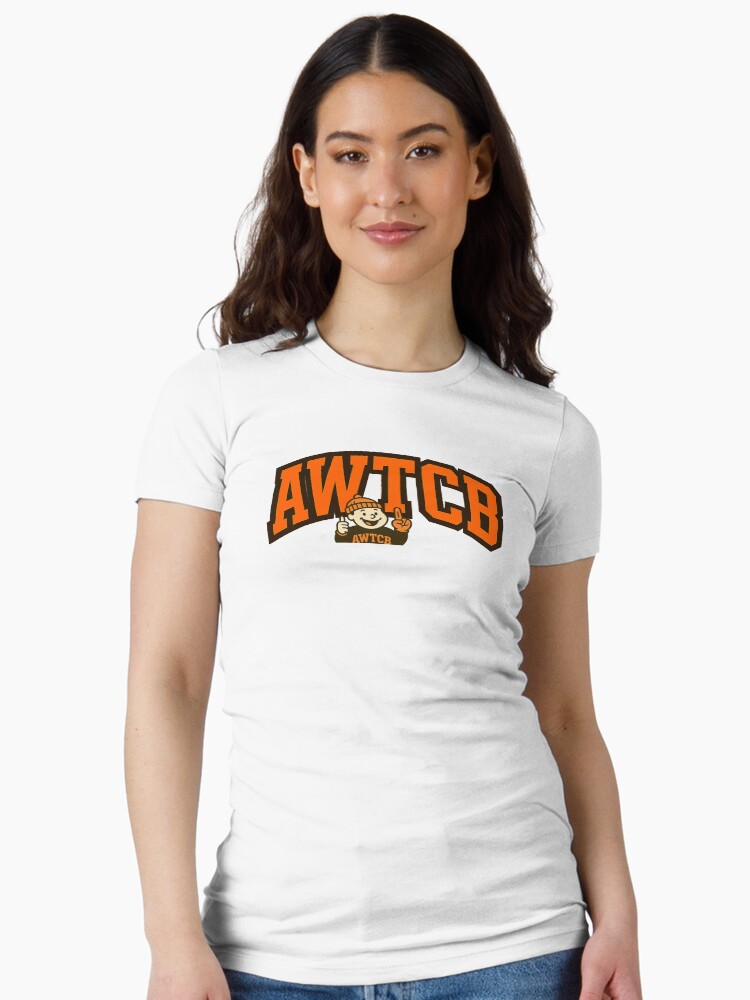 "And We're The Cleveland Browns" Fitted T-Shirt - Image 2