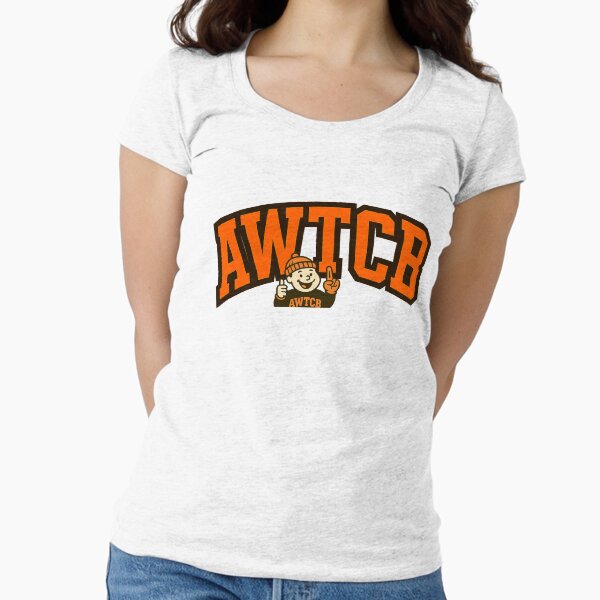 "And We're The Cleveland Browns" Fitted Scoop T-Shirt for Sale by KJCDigital