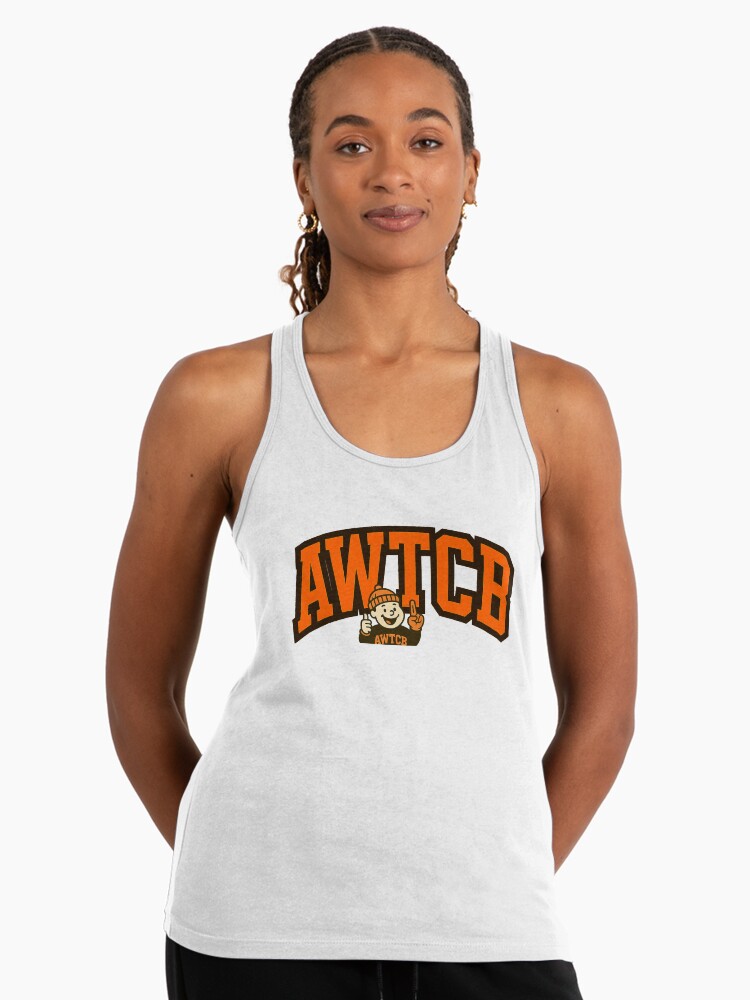 "And We're The Cleveland Browns" Racerback Tank Top - Image 2