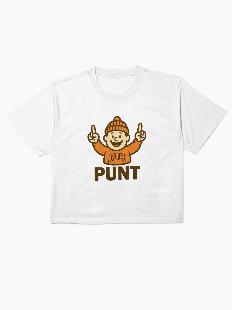"And We're The Cleveland Browns - Punt" Boxy T-Shirt - Image 3