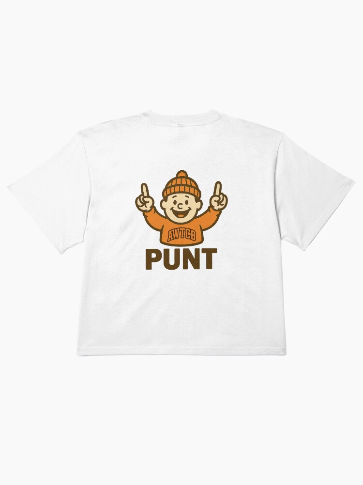 "And We're The Cleveland Browns - Punt" Boxy T-Shirt - Image 6