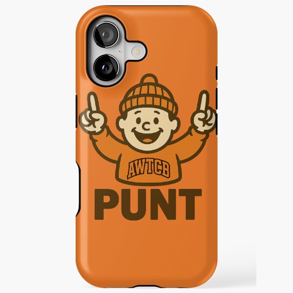 "And We're The Cleveland Browns - Punt" iPhone Case for Sale by KJCDigital