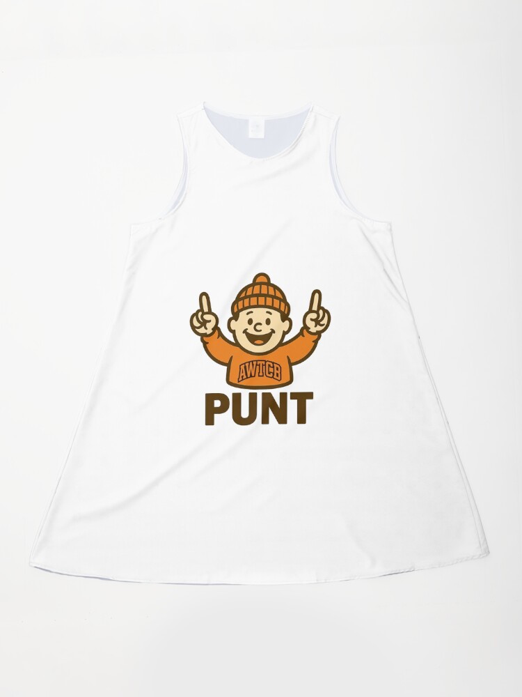"And We're The Cleveland Browns - Punt" A-Line Dress - Image 3