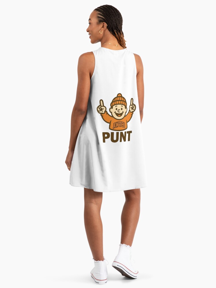 "And We're The Cleveland Browns - Punt" A-Line Dress - Image 4