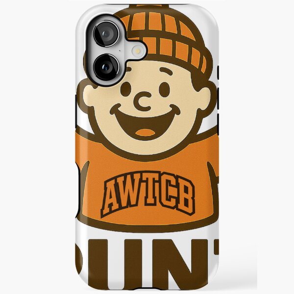 "And We're The Cleveland Browns - Punt" iPhone Case 