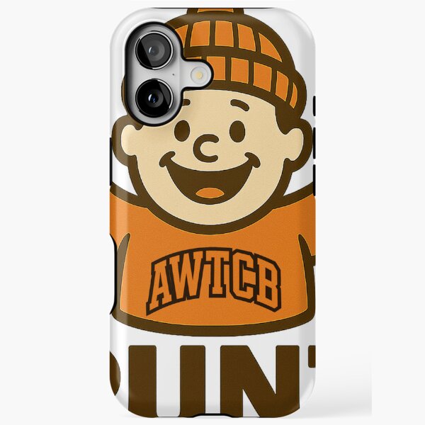 "And We're The Cleveland Browns - Punt" iPhone Case 