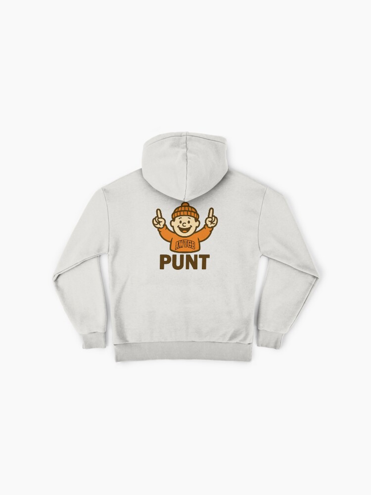 "And We're The Cleveland Browns - Punt" Premium Oversized Hoodie - Image 6