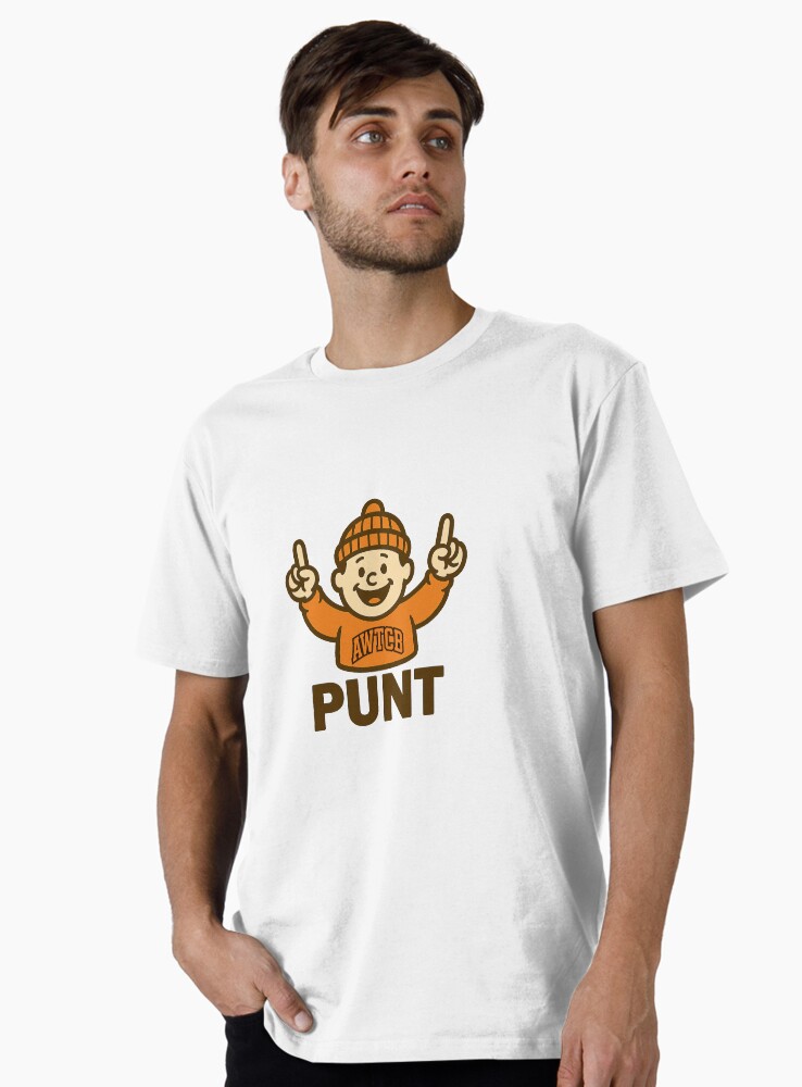"And We're The Cleveland Browns - Punt" Premium T-Shirt - Image 2