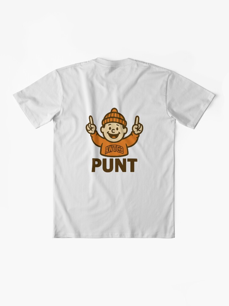 "And We're The Cleveland Browns - Punt" Premium T-Shirt - Image 6
