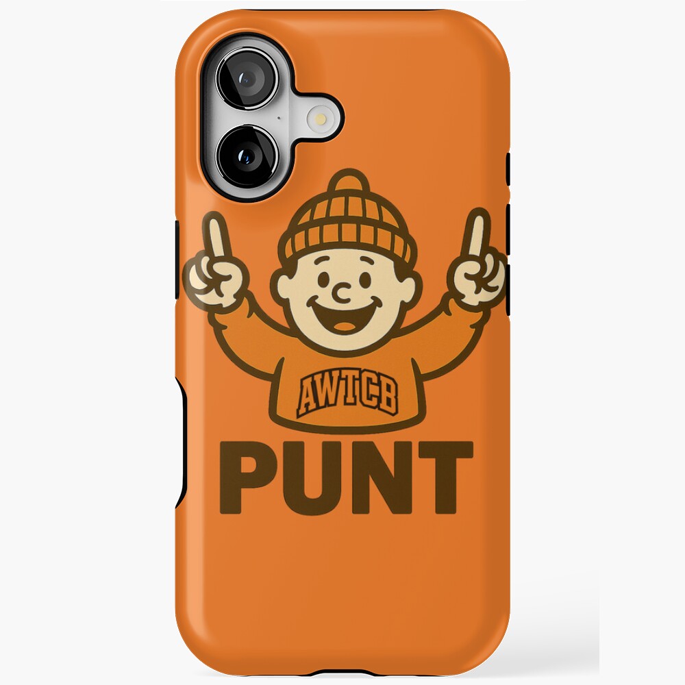 "And We're The Cleveland Browns - Punt" Sticker - Image 4