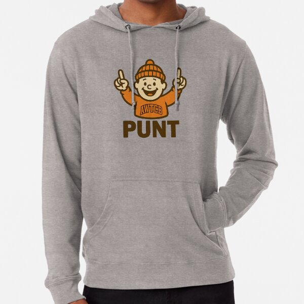 "And We're The Cleveland Browns - Punt" Lightweight Hoodie 
