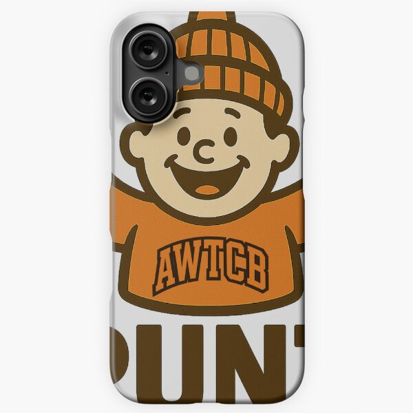 "And We're The Cleveland Browns - Punt" iPhone Case 