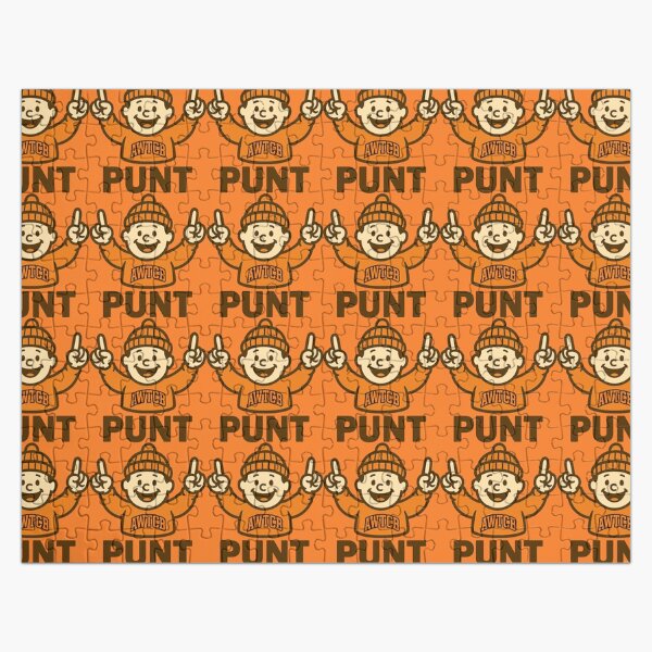 "And We're The Cleveland Browns - Punt" Jigsaw Puzzle 