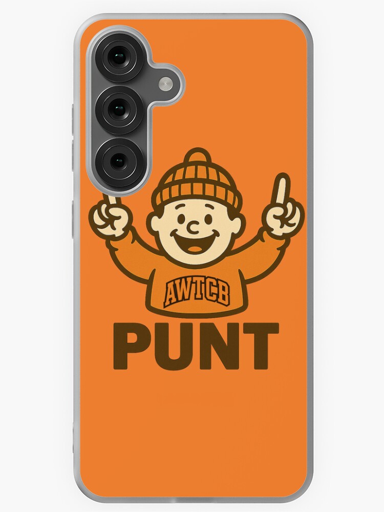 "And We're The Cleveland Browns - Punt" Samsung Galaxy Phone Case - Image 4
