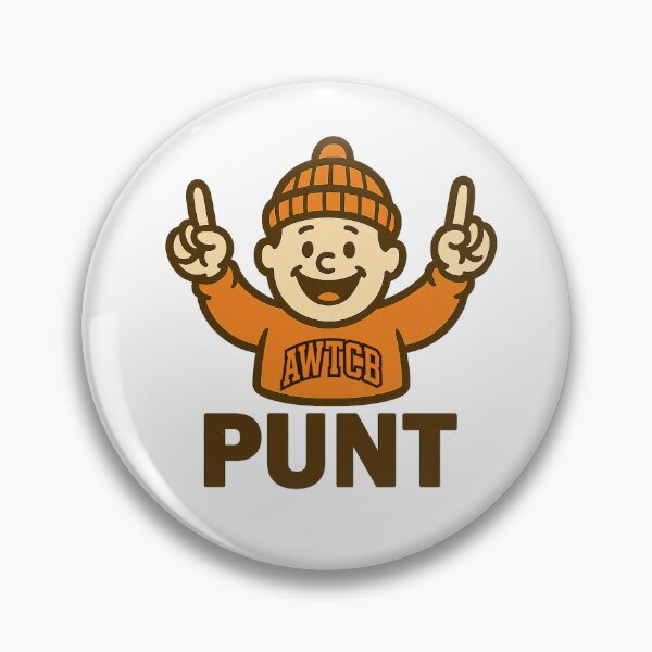 "And We're The Cleveland Browns - Punt" Pin 