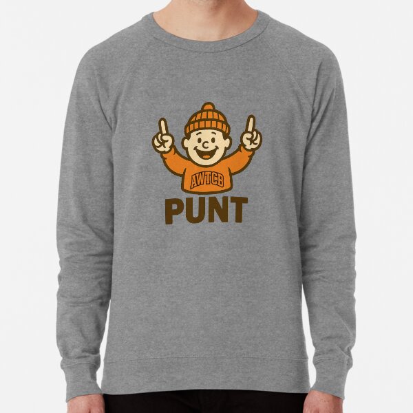 "And We're The Cleveland Browns - Punt" Lightweight Sweatshirt 