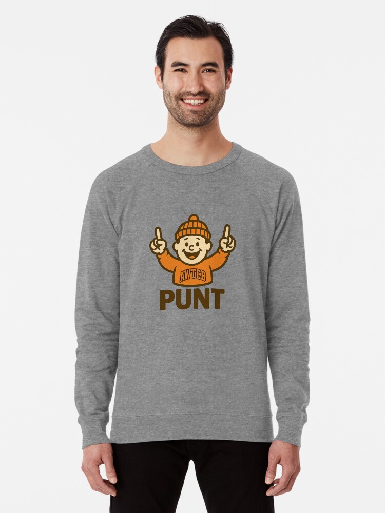 "And We're The Cleveland Browns - Punt" Lightweight Sweatshirt - Image 4