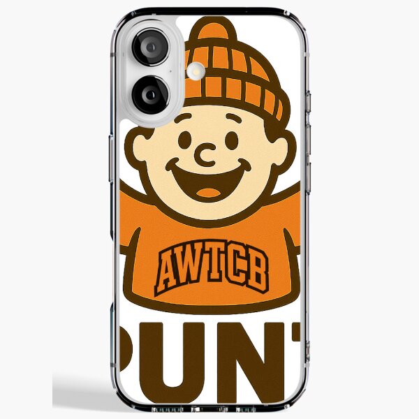 "And We're The Cleveland Browns - Punt" iPhone Case 
